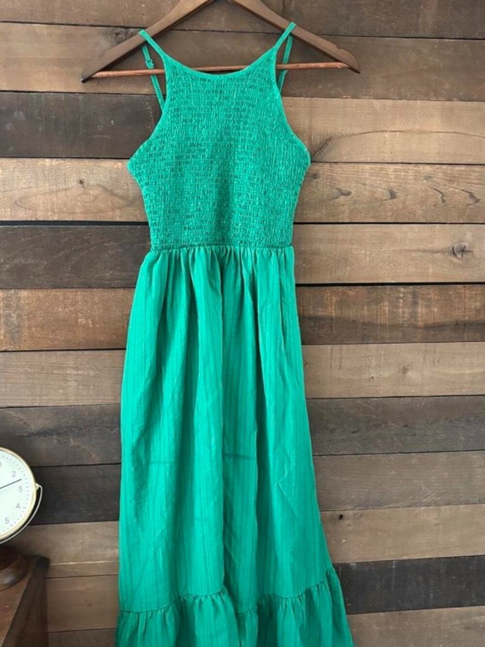 SHEIN Green Maxi